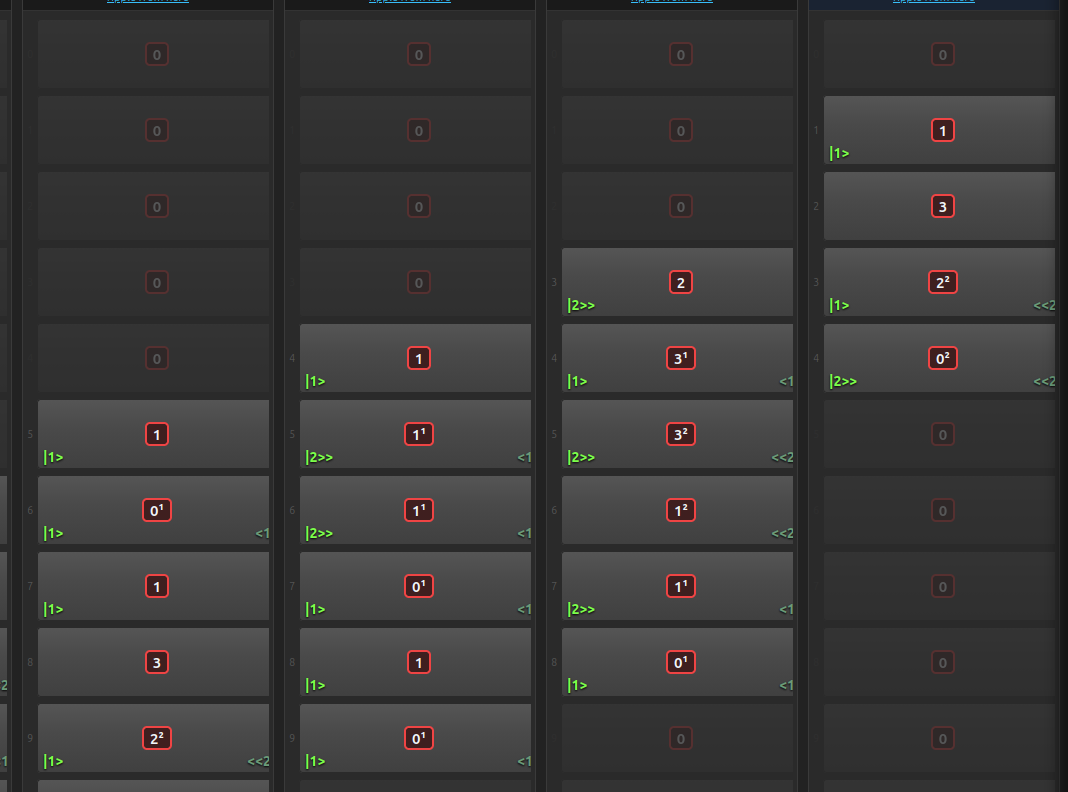 Screenshot of the Collatz residue grid explainer